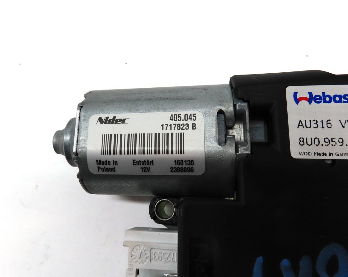 Thumbnail 7: 2015-2018 AUDI Q3 (8U) FRONT OR REAR SUNROOF SUN ROOF WINDOW MOTOR