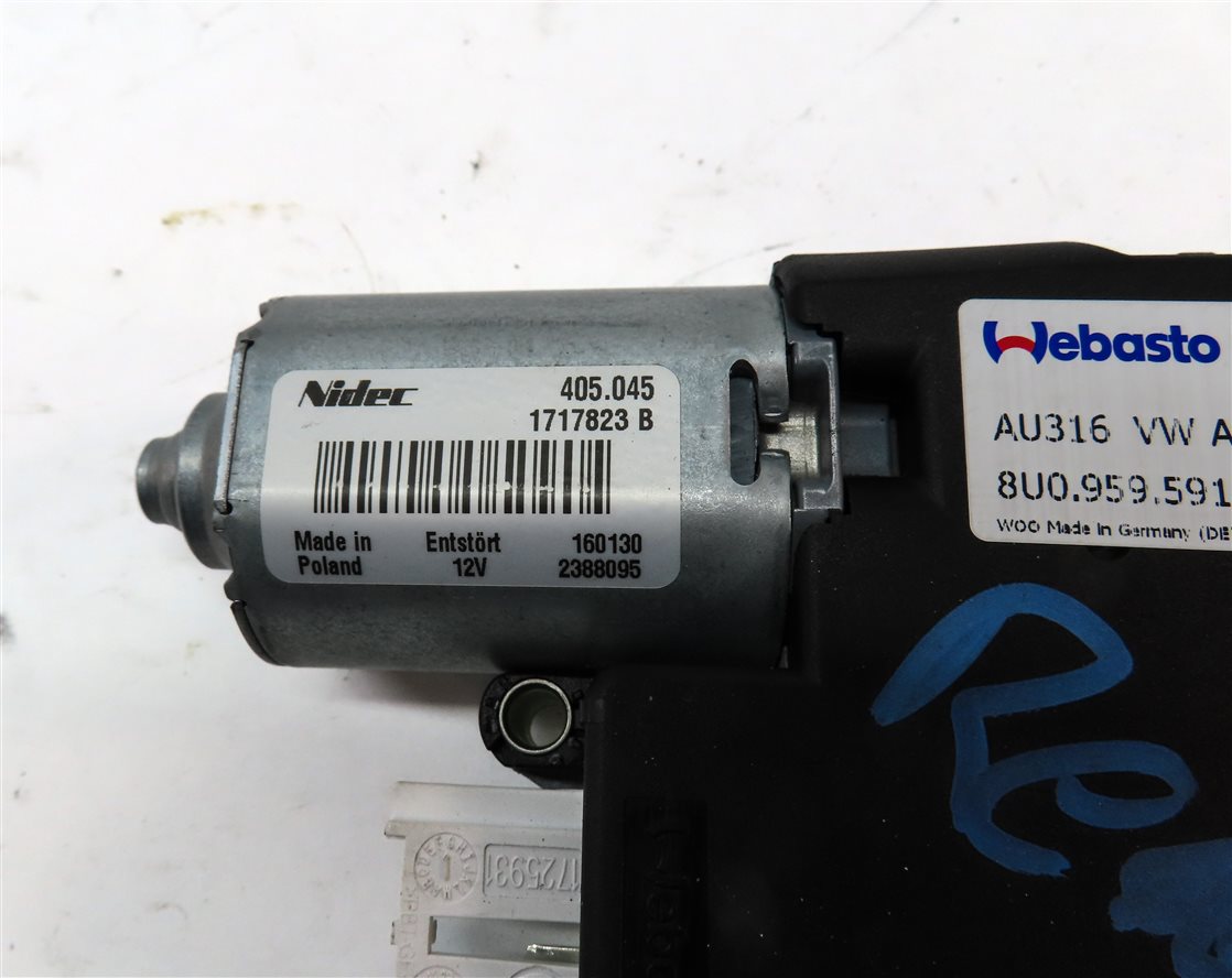 Thumbnail 7: 2015-2018 AUDI Q3 (8U) SUNROOF SUN ROOF WINDOW MOTOR