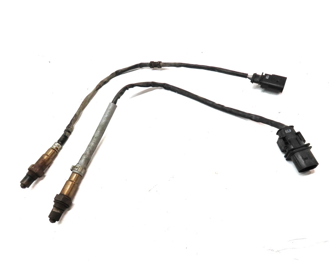 Thumbnail 4: 2016 AUDI Q3 (8U) 2.0L TURBO (CCTA) ENGINE PRE POST CAT O2 OXYGEN SENSOR SET 2