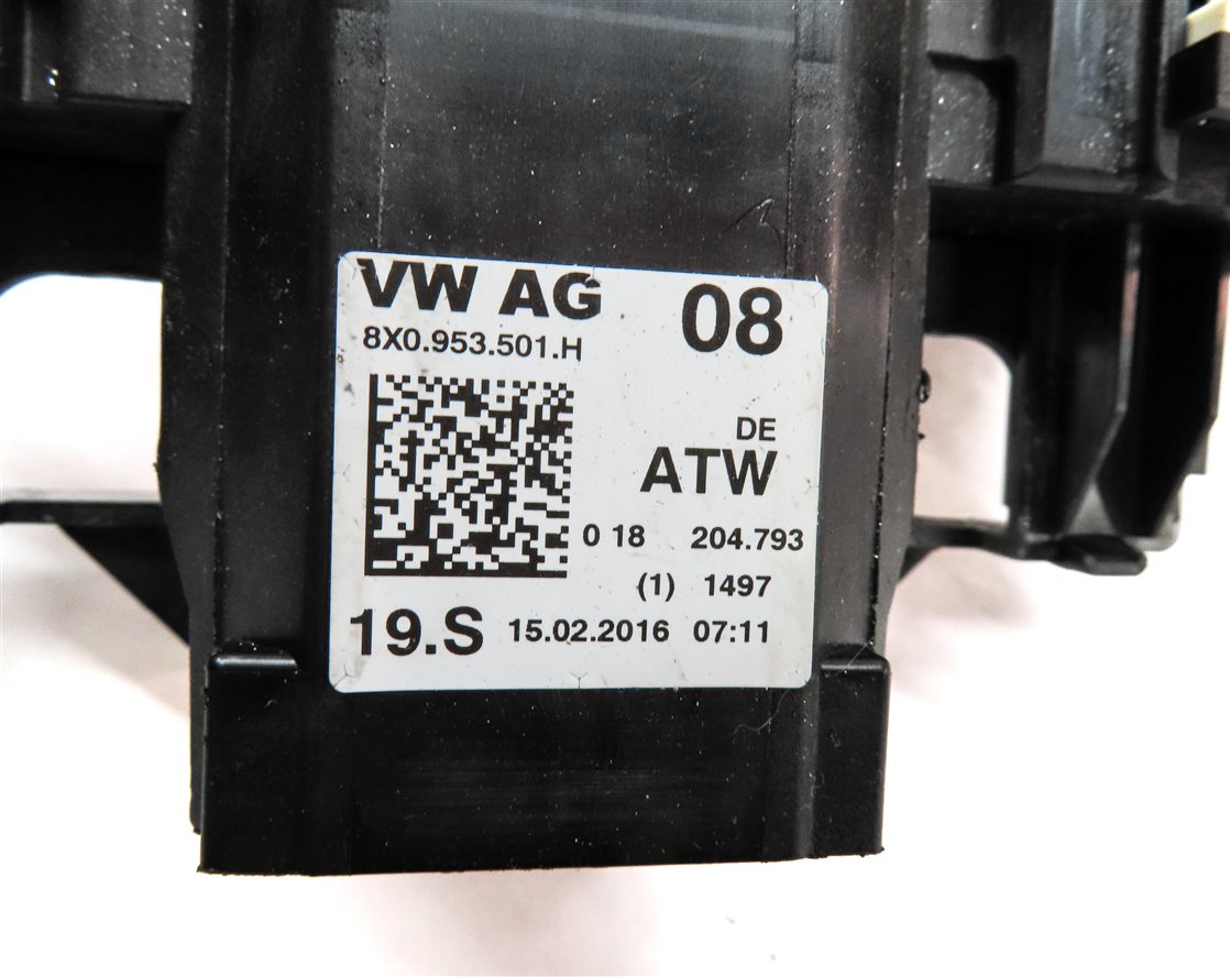 Thumbnail 7: 2015-2018 AUDI Q3 (8U) STEERING COLUMN BLINKER WIPER CRUISE COMBINATION SWITCH
