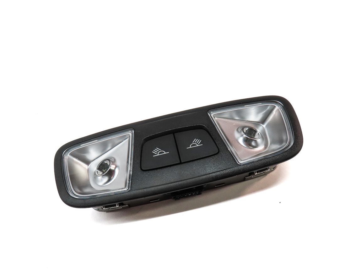 Thumbnail 3: 2016 AUDI Q3 (8U) REAR OVERHEAD DOMELIGHT DOME LIGHT READING LAMP (BLACK)