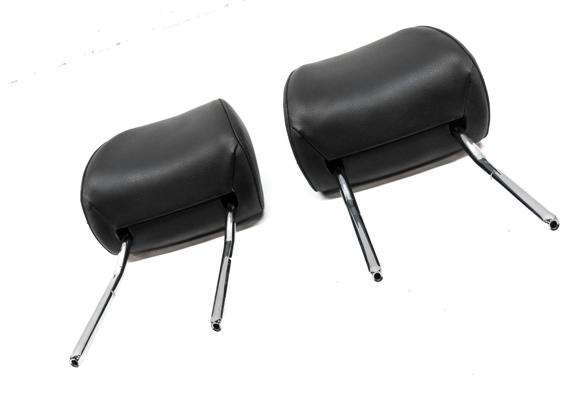 Thumbnail 3: AUDI 15-18 Q3 (13-17 Q5 SQ5) FRONT LEFT & RIGHT SEAT HEADREST SET 2 (Black)