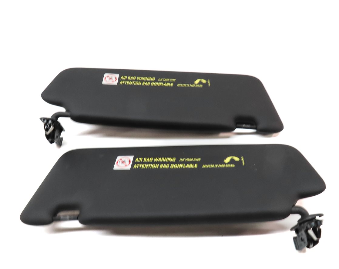 Thumbnail 5: 2015-2023 AUDI Q3 (8U) FRONT LEFT & RIGHT SUNVISOR SUN VISOR SET-2 (Black)