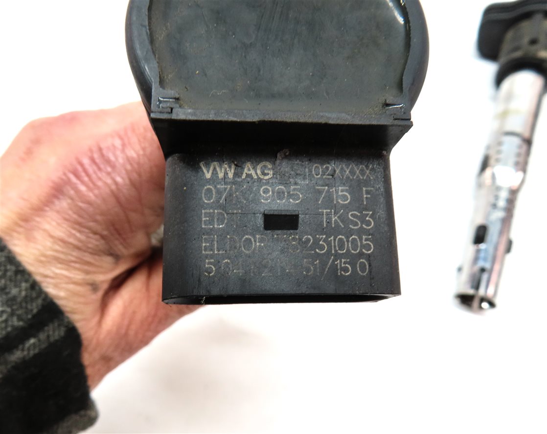 Thumbnail 5: 07-17 AUDI A3 A4 S4 A5 S5 A6 Q3 Q5 R8 TT BEETLE JETTA - 2.0L IGNITION COIL SET 4