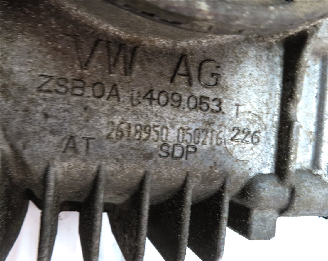 Thumbnail 9: 2009-2018 VW TIGUAN CC AUDI Q3 (8U) 2.0L AWD FRONT TRANSFER CASE ANGLE GEAR