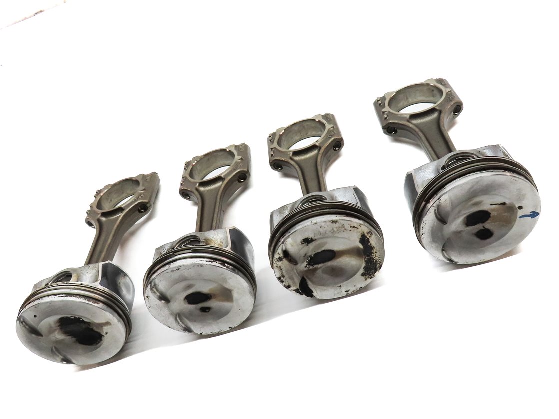 Thumbnail 4: 2015-2018 AUDI Q3 (8U) 2.0L CCTA TURBO ENGINE PISTON w/ CONNECTING ROD SET/4
