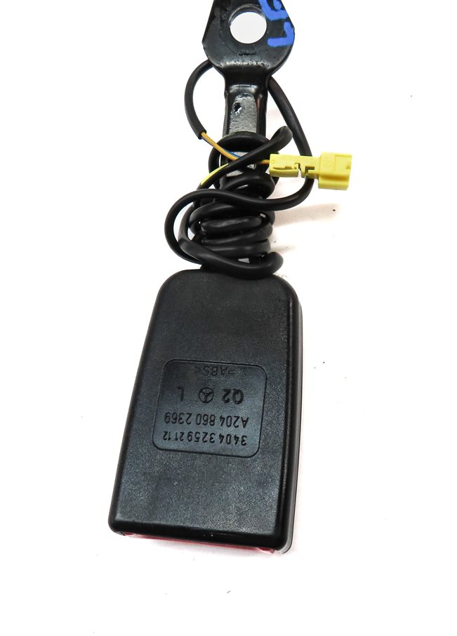 Thumbnail 5: 2009-2015 MERCEDES C GLK (X204 W204) FRONT LEFT DRIVER SEATBELT BUCKLE RECEIVER