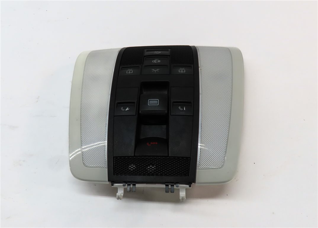 Thumbnail 2: 2013 MERCEDES C250 (W204) FRONT OVERHEAD DOME LIGHT LAMP w/SWITCHES (BLACK)