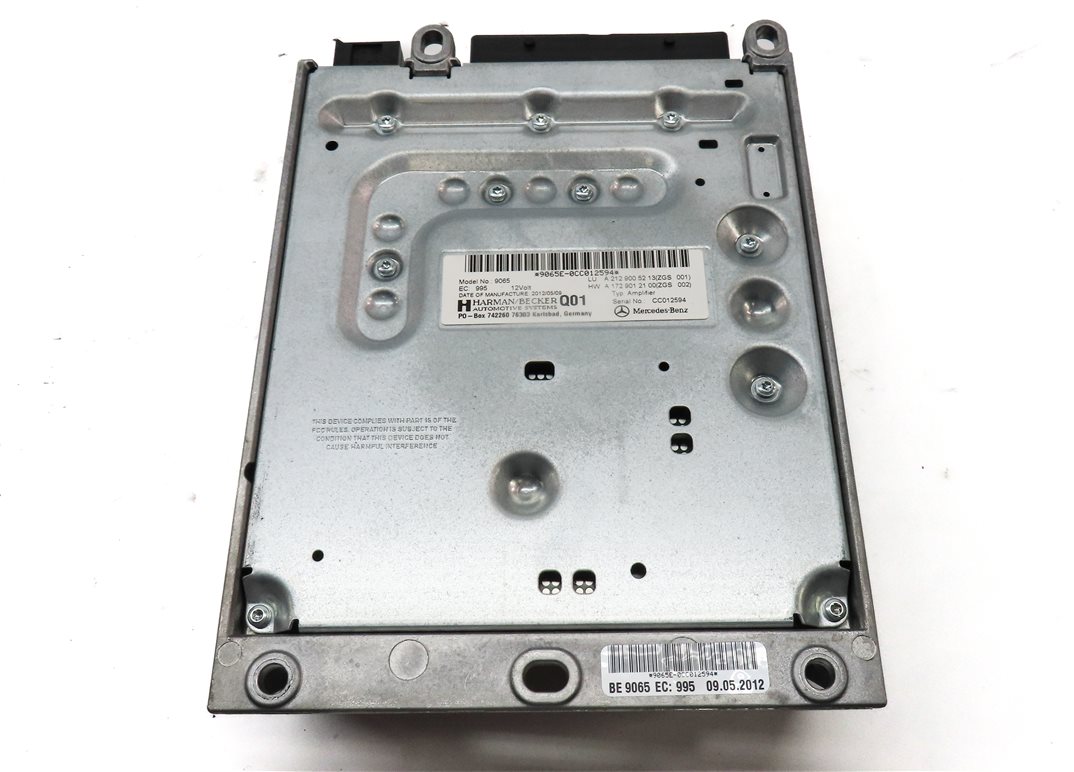 Thumbnail 5: 2012-2015 MERCEDES C E G GLK CLASS (W204 W212 X204 X463) BECKER AUDIO AMPLIFIER