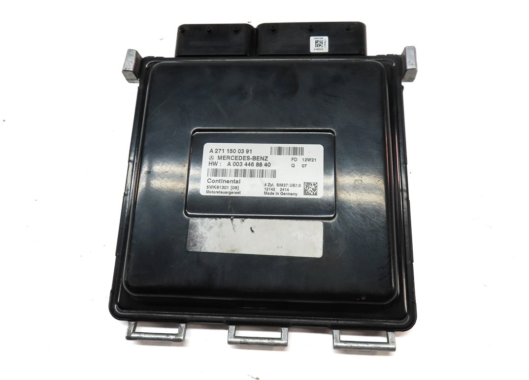 Thumbnail 4: 2012-2015 MERCEDES C250 SLK250 (R172 W204) 1.8L TURBO M271 ENGINE CONTROL MODULE