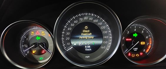 Thumbnail 2: 2013 MERCEDES C250 (W204) SPEEDOMETER INSTRUMENT GAUGE CLUSTER (142k)