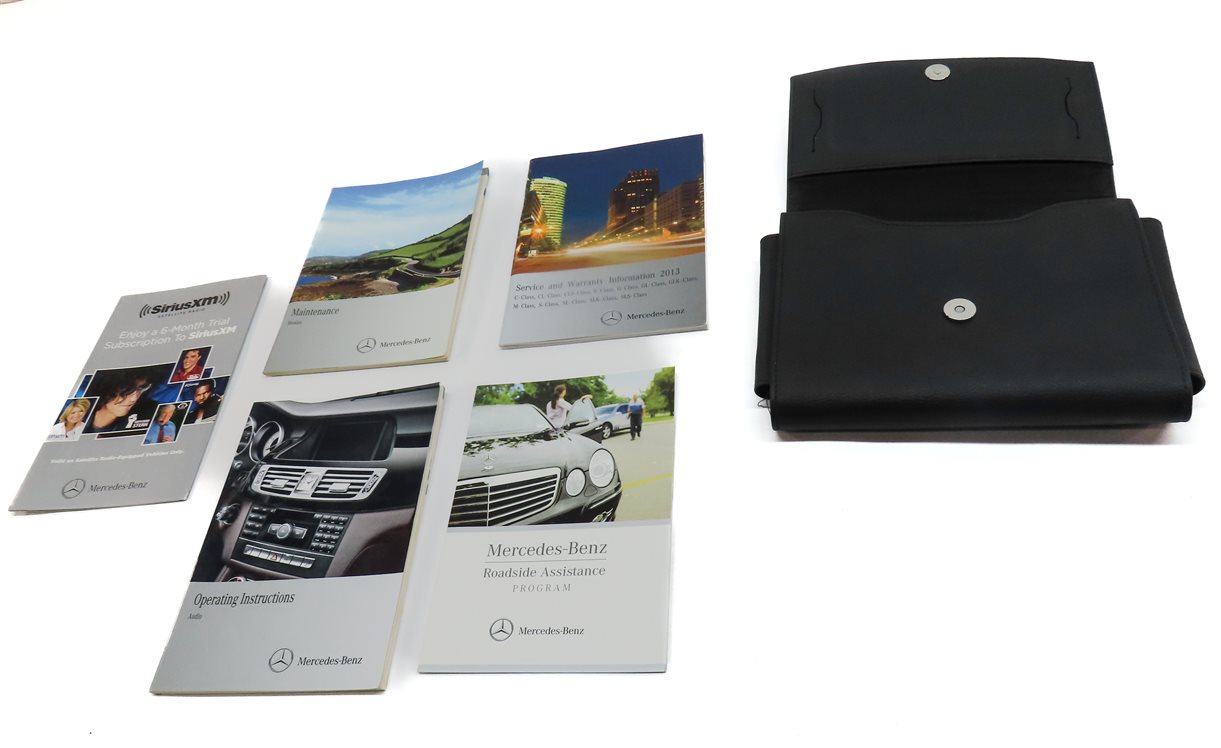 Thumbnail 2: 2013 MERCEDES C250 (W204) 1.8T ENGINE OWNERS MANUAL BOOKLET SET/6  w/ CASE