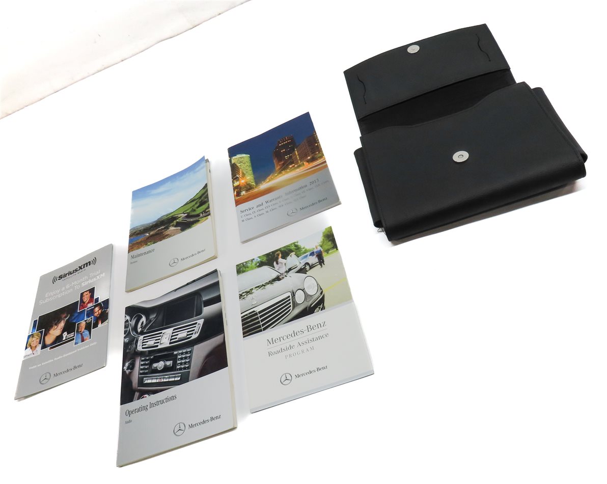 Thumbnail 3: 2013 MERCEDES C250 (W204) 1.8T ENGINE OWNERS MANUAL BOOKLET SET/6  w/ CASE