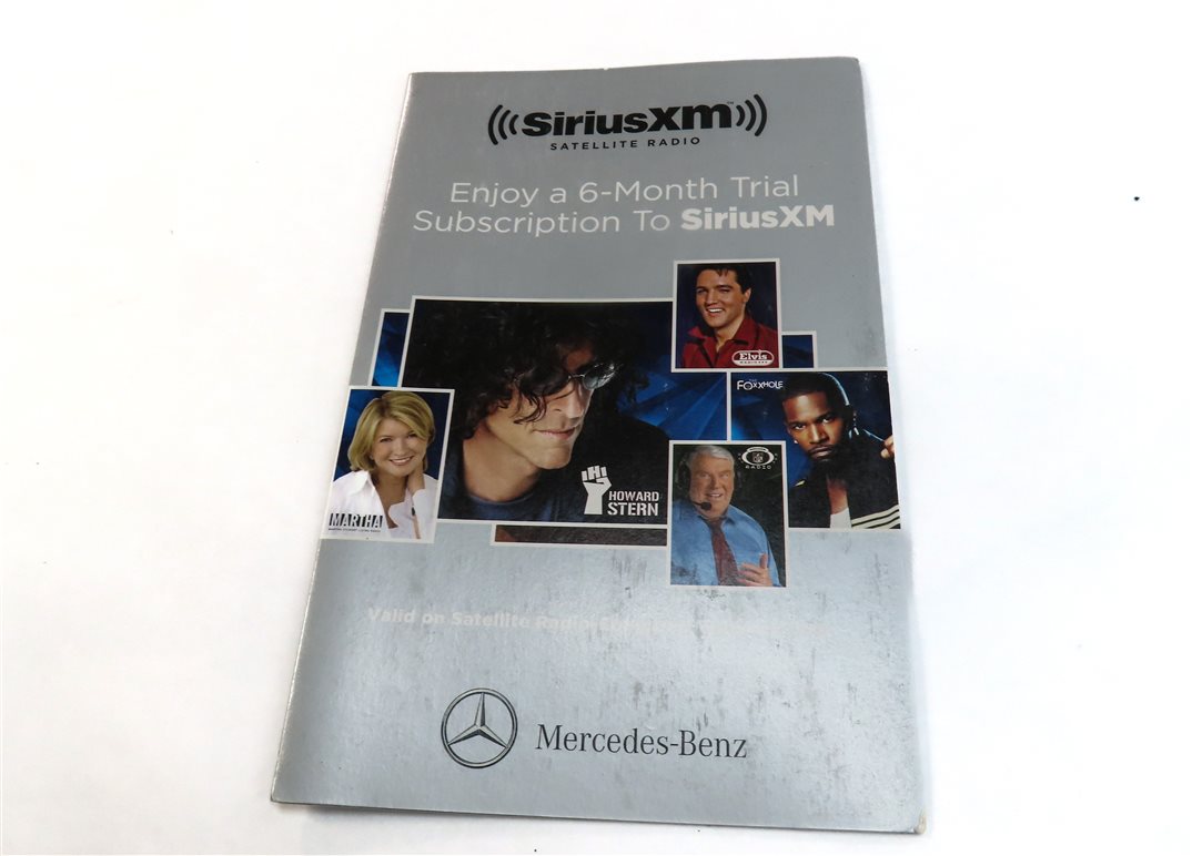 Thumbnail 4: 2013 MERCEDES C250 (W204) 1.8T ENGINE OWNERS MANUAL BOOKLET SET/6  w/ CASE