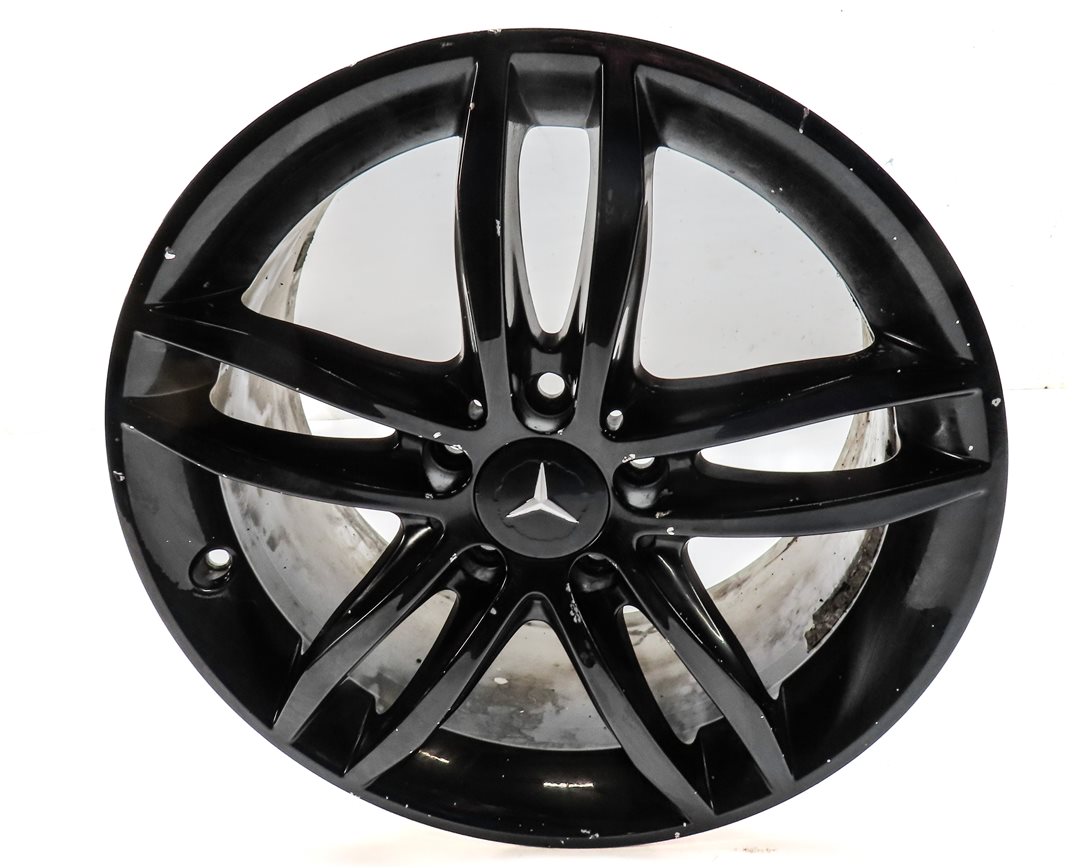 Thumbnail 2: 12-14 MERCEDES C CLASS (W204) 17x8.5 5 TWIN 10 SPOKE WHEEL RIM ALUMINUM ALLOY
