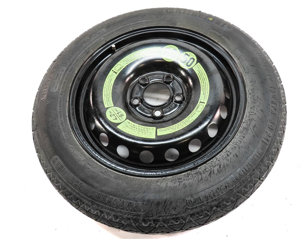 Thumbnail 5: 08-13 MERCEDES C230 C250 C300 C350 (W204) 16x3-1/2 ROADSIDE SPARE TIRE WHEEL RIM