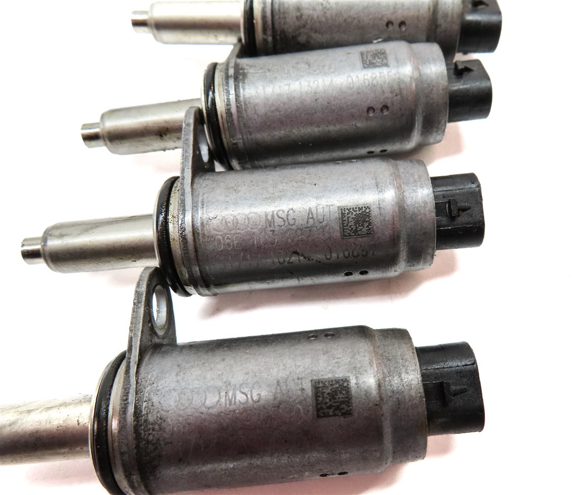 Thumbnail 6: 2018 AUDI A3 (8V) 2.0L TURBO (CZRA) ENGINE CAMSHAFT ADJUSTER SOLENOID SET/8