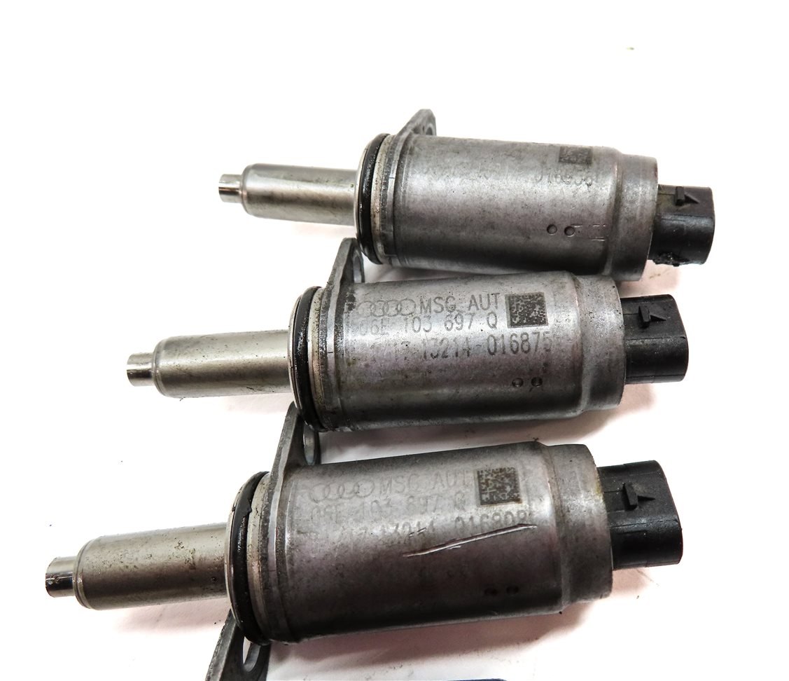 Thumbnail 8: 2018 AUDI A3 (8V) 2.0L TURBO (CZRA) ENGINE CAMSHAFT ADJUSTER SOLENOID SET/8