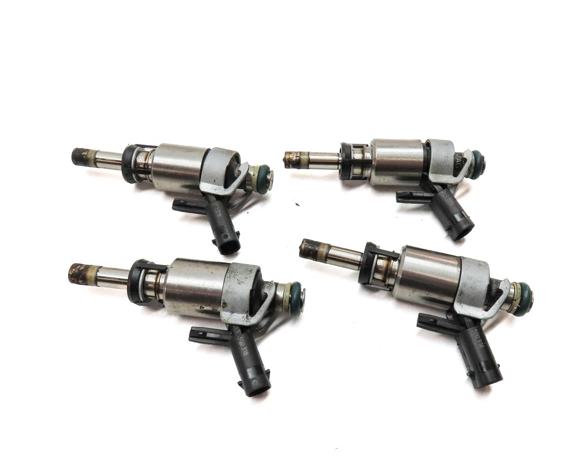 Thumbnail 2: 2017-2018 AUDI A3 (8V) 2.0L TURBO TURBOCHARGED ENGINE GAS FUEL INJECTOR SET 4