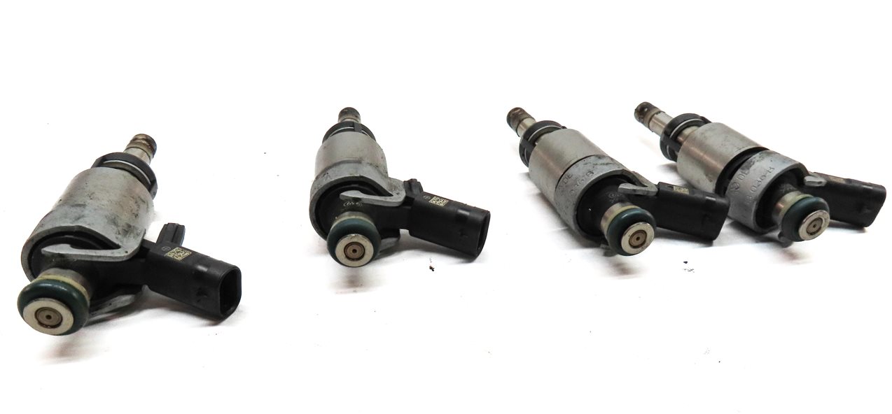 Thumbnail 6: 2017-2018 AUDI A3 (8V) 2.0L TURBO TURBOCHARGED ENGINE GAS FUEL INJECTOR SET 4