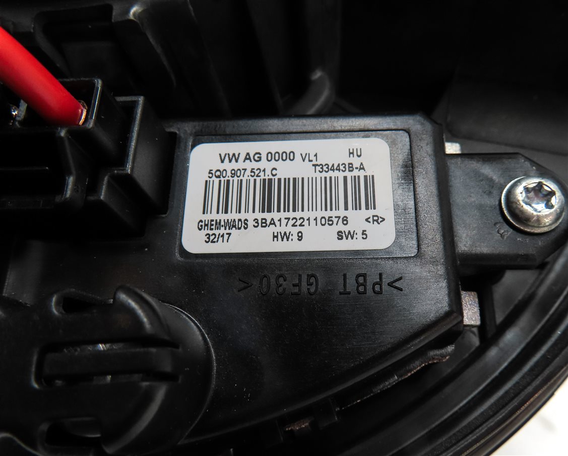Thumbnail 7: 2015-2018 VW GOLF GTI / AUDI A3 S3 RS3 (8V) FRONT HEATER A/C BLOWER FAN MOTOR