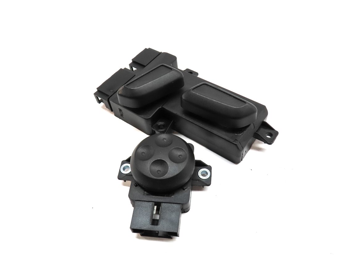 2018 AUDI A3 (8V) FRONT LEFT DRIVER SEAT POSITION LUMBAR ADJUST SWITCH (BLACK)