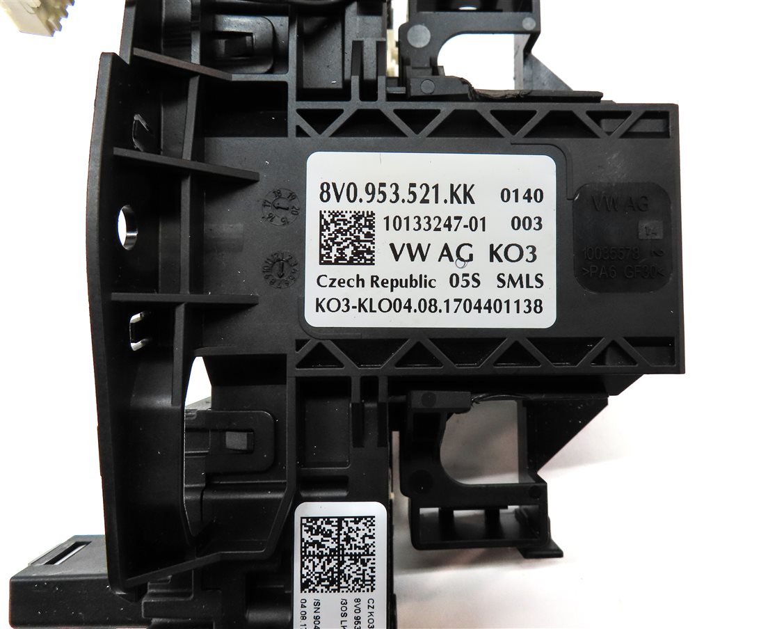 Thumbnail 6: 17-19 AUDI A3 S3 RS3 8V STEERING COLUMN WIPER BLINKER CRUISE COMBINATION SWITCH