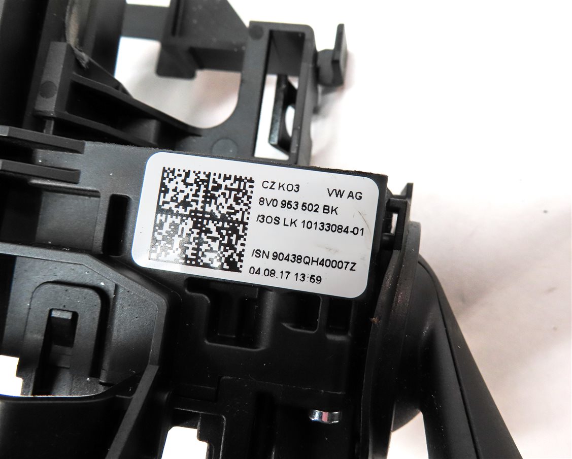 Thumbnail 7: 17-19 AUDI A3 S3 RS3 8V STEERING COLUMN WIPER BLINKER CRUISE COMBINATION SWITCH