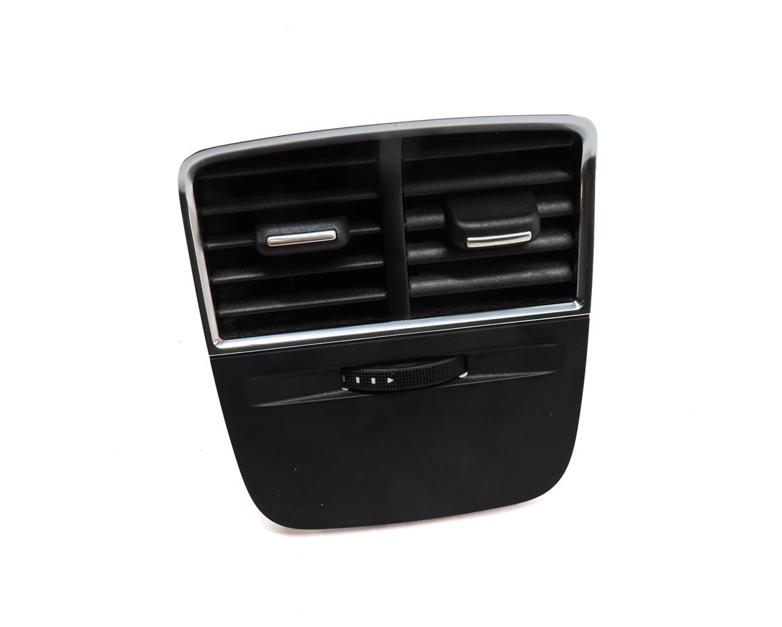 Thumbnail 2: 2018 AUDI A3 (8V) REAR CENTER CONSOLE HEAT AIR AC HVAC DUAL VENT (BLACK)