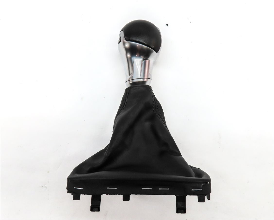 Thumbnail 3: 2018 AUDI A3 (8V) FRONT LEFT DRIVER SHIFT SHIFTER HANDLE KNOB w/ BOOT (BLACK)