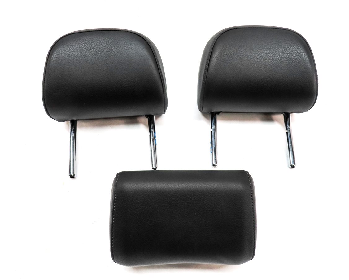 Thumbnail 2: 2015-2020 AUDI A3 (8V) REAR SEAT LEFT CENTER & RIGHT HEADREST SET-3 (BLACK)