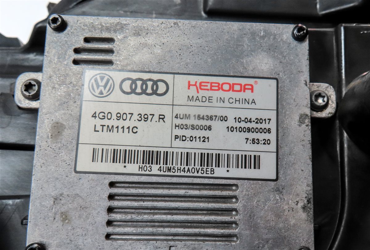 Thumbnail 9: 2017-2020 AUDI A3 (8V) FRONT LEFT DRIVER XENON HID HEADLIGHT HEAD LIGHT LAMP