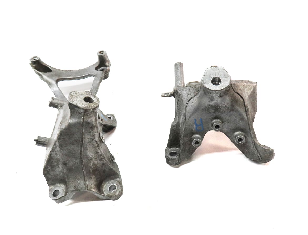 Thumbnail 3: 17 AUDI Q7 (4M) 3.0L SUPER (CREC) LEFT & RIGHT ENGINE MOTOR MOUNT BRACKET SET/2