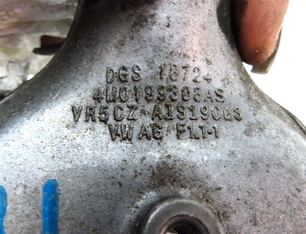 Thumbnail 6: 17 AUDI Q7 (4M) 3.0L SUPER (CREC) LEFT & RIGHT ENGINE MOTOR MOUNT BRACKET SET/2