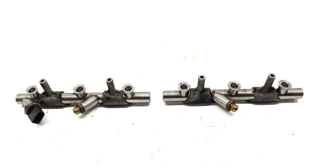 Thumbnail 3: 2017 AUDI Q7 (4M) 3.0L SUPER (CREC) ENGINE FUEL RAIL SET/2  w/ PRESSURE SOLENOID