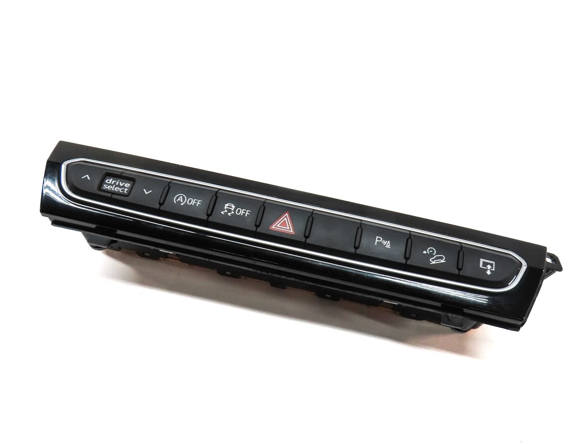 Thumbnail 1: 17 AUDI Q7 4M PDC HAZARD HILL DESCENT STOP START TRACTION DRIVE SELECT SWITCHES