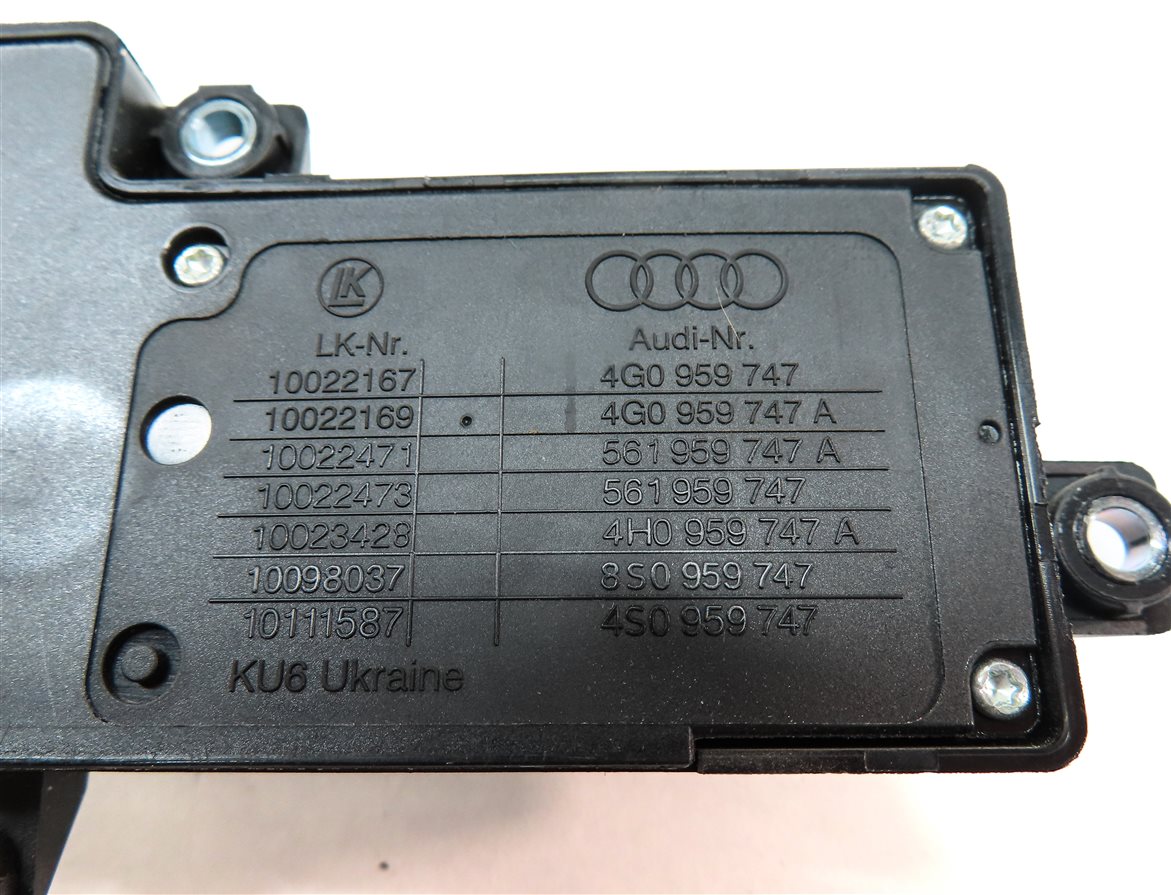 Thumbnail 10: 2017 AUDI Q7 (4M) FRONT LEFT DRIVER SEAT POSITION LUMBAR ADJUST SWITCH SET/2