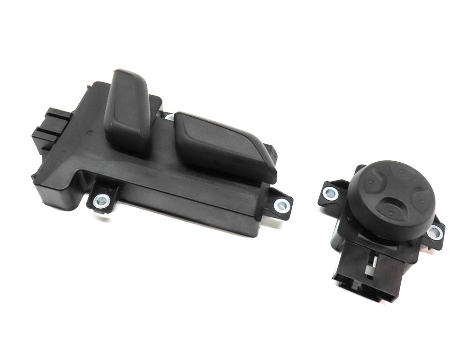 Thumbnail 1: 2017 AUDI Q7 (4M) FRONT RIGHT PASSENGER SEAT POSITION LUMBAR ADJUST SWITCH SET/2