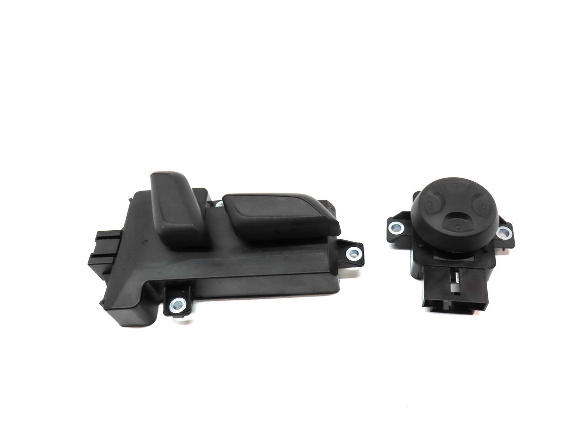 Thumbnail 2: 2017 AUDI Q7 (4M) FRONT RIGHT PASSENGER SEAT POSITION LUMBAR ADJUST SWITCH SET/2
