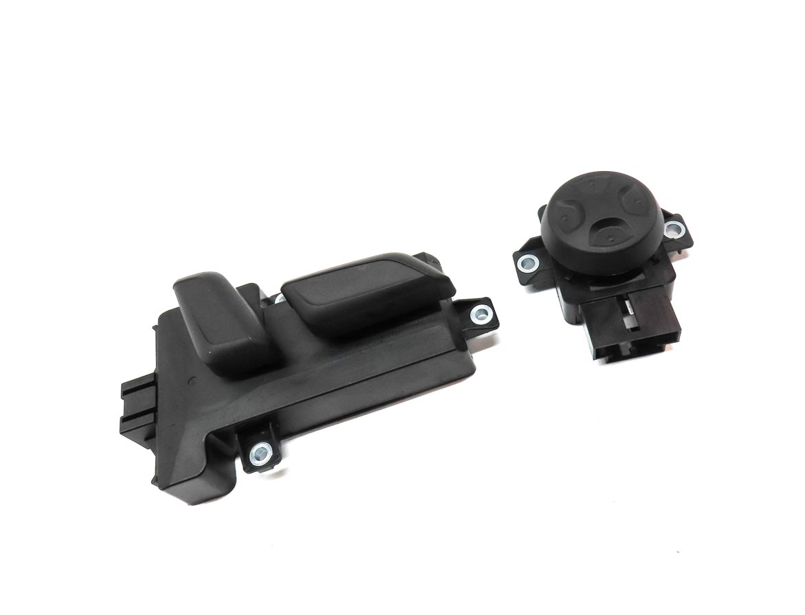 Thumbnail 3: 2017 AUDI Q7 (4M) FRONT RIGHT PASSENGER SEAT POSITION LUMBAR ADJUST SWITCH SET/2