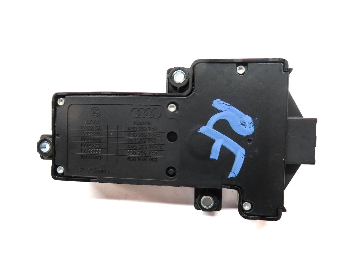 Thumbnail 9: 2017 AUDI Q7 (4M) FRONT RIGHT PASSENGER SEAT POSITION LUMBAR ADJUST SWITCH SET/2