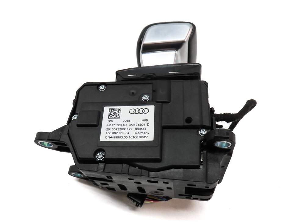 Thumbnail 6: 2017-2019 AUDI Q7 (4M) TRANSMISSION GEAR SHIFTER ASSEMBLY (BLACK LEATHER FINISH)
