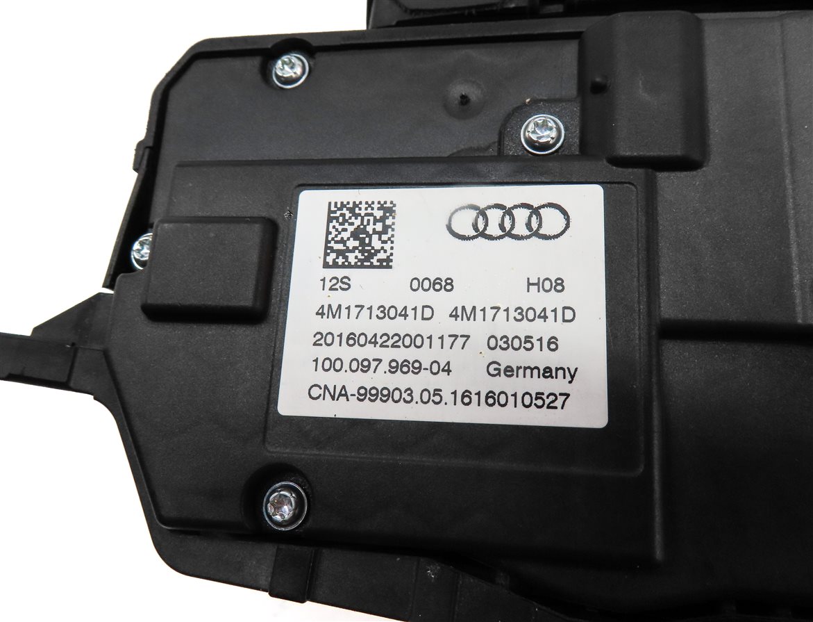 Thumbnail 8: 2017-2019 AUDI Q7 (4M) TRANSMISSION GEAR SHIFTER ASSEMBLY (BLACK LEATHER FINISH)