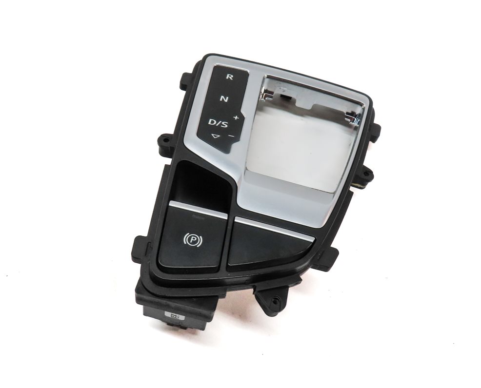 17 AUDI Q7 (4M) FRONT LEFT DRIVER CENTER CONSOLE SHIFT INDICATOR w/ PARK SWITCH