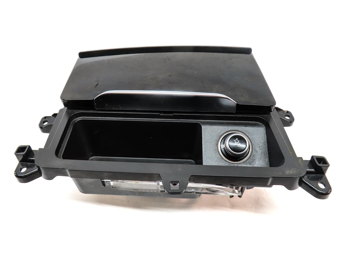 Thumbnail 4: 2017 AUDI Q7 (4M) FRONT CENTER CONSOLE SLIDE OPEN ASHTRAY ASH TRAY w/ 12V SOCKET