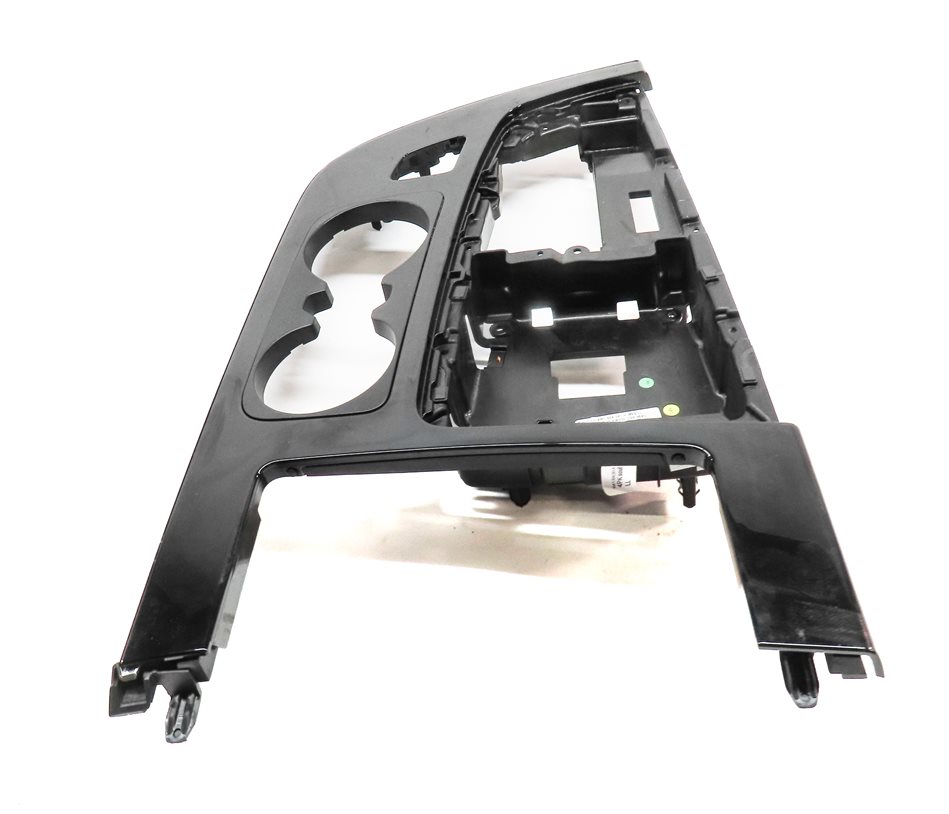 Thumbnail 2: 17 AUDI Q7 (4M) FRONT CENTER CONSOLE CUPHOLDER COMPARTMENT ASHTRAY TRIM (BLACK)