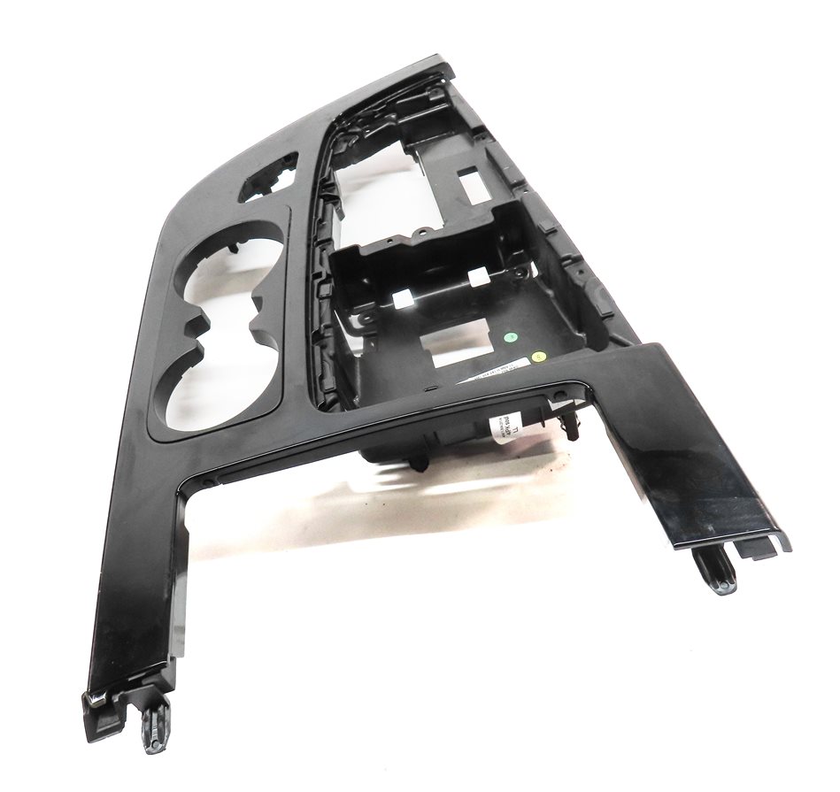 Thumbnail 3: 17 AUDI Q7 (4M) FRONT CENTER CONSOLE CUPHOLDER COMPARTMENT ASHTRAY TRIM (BLACK)