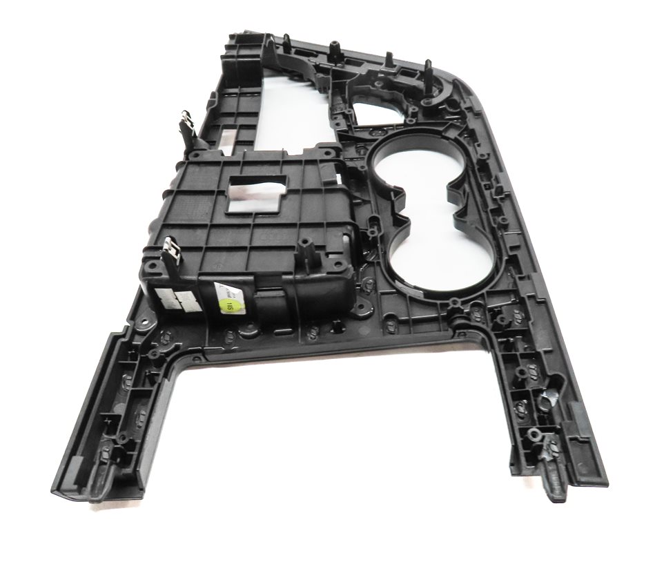 Thumbnail 5: 17 AUDI Q7 (4M) FRONT CENTER CONSOLE CUPHOLDER COMPARTMENT ASHTRAY TRIM (BLACK)