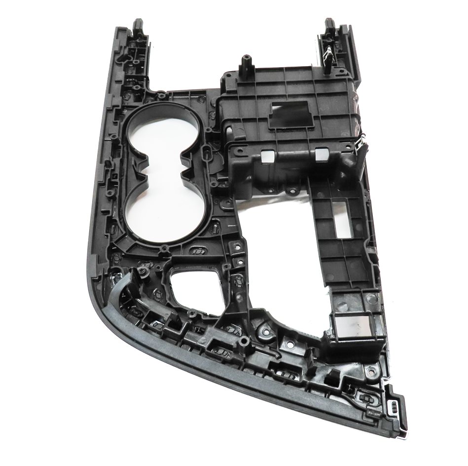 Thumbnail 6: 17 AUDI Q7 (4M) FRONT CENTER CONSOLE CUPHOLDER COMPARTMENT ASHTRAY TRIM (BLACK)