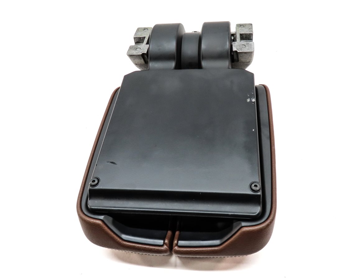 Thumbnail 6: 2017-2019 AUDI Q7 (4M) FRONT CENTER CONSOLE COMPARTMENT ARMREST LID (BROWN)